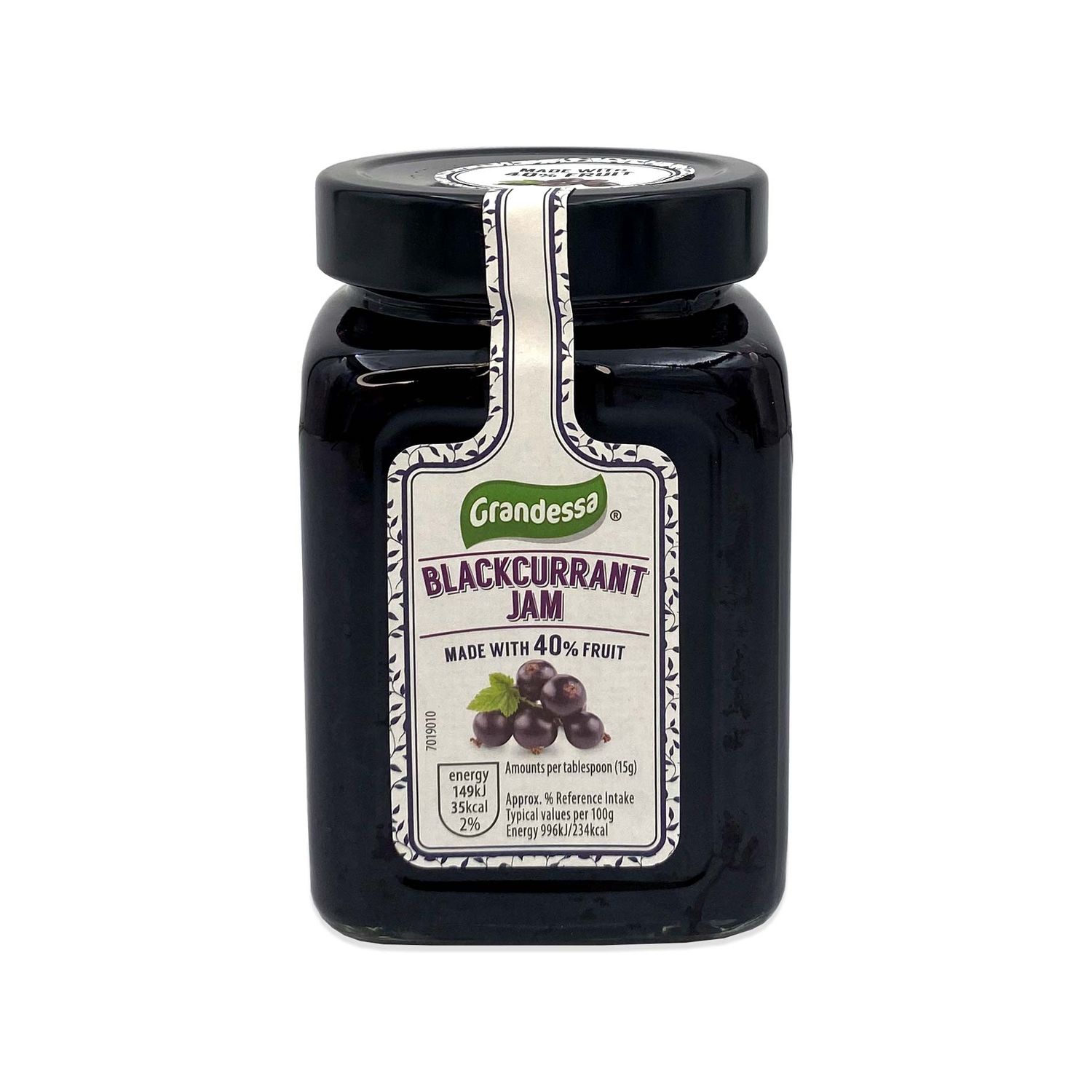 Blackcurrant Jam 454g Grandessa